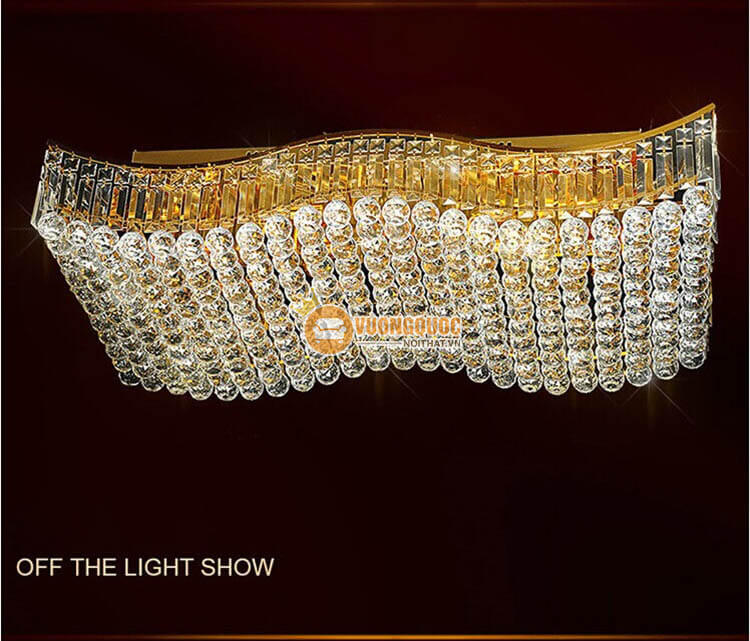 Đèn ốp trần hình chữ nhật kích thước lớn CM230-6